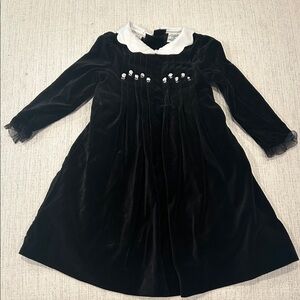 Black Velvet Dress